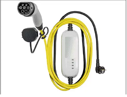 Volkswagen ID.4 mains charging cable general overview and design example