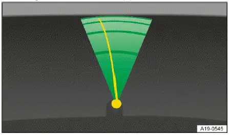 Volkswagen ID.4 trailer support rear camera hitch alignment view
