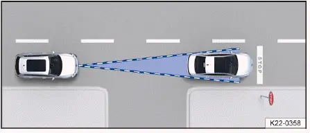 Volkswagen ID.4 stationary vehicle detection example