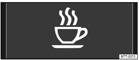 Volkswagen ID.4 driver alert system fatigue warning symbol