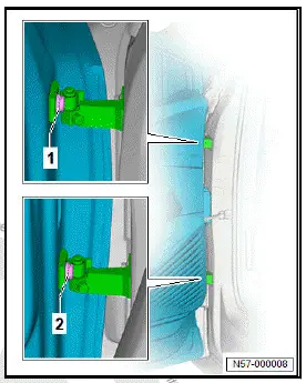 Volkswagen ID.4. Adjusting door, right-hand drive vehicles