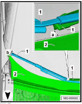 Volkswagen ID.4. Adjusting wiper arms