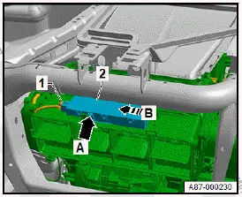 Volkswagen ID.4. Removing and installing ioniser control unit J897 
