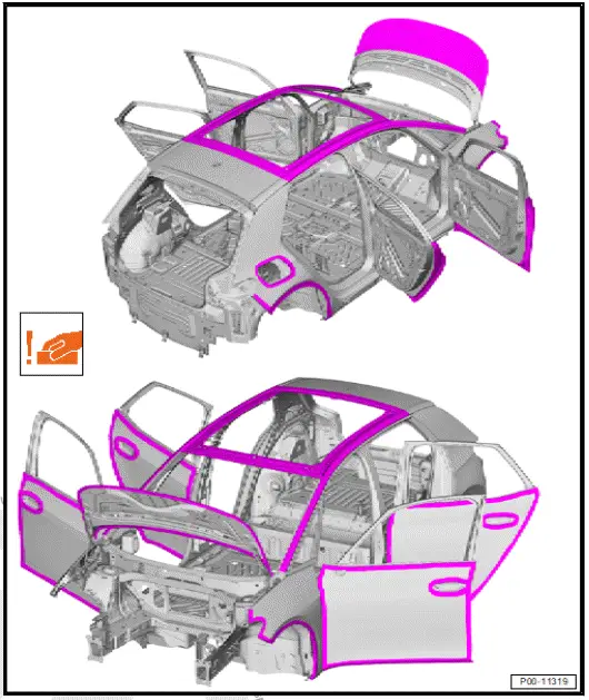 Volkswagen ID.4. General overview with glass panel