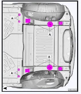 Volkswagen ID.4. Underbody