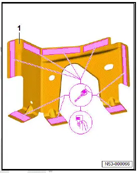 Volkswagen ID.4. Renewing sealing channel support