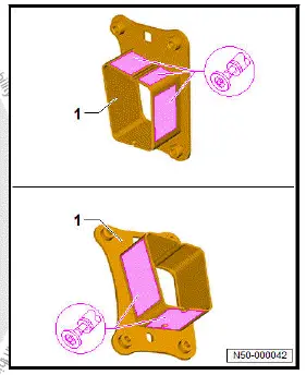 Volkswagen ID.4. Renewing front left longitudinal member, part section