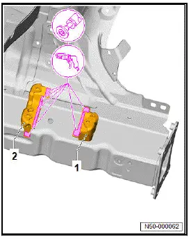 Volkswagen ID.4. Renewing battery tray