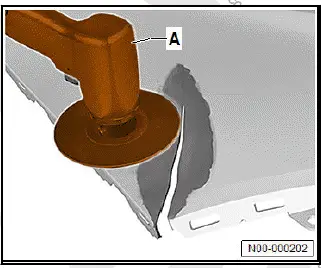 Volkswagen ID.4. Bonding plastic attachments