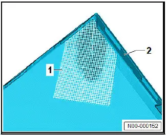 Volkswagen ID.4. Bonding plastic attachments