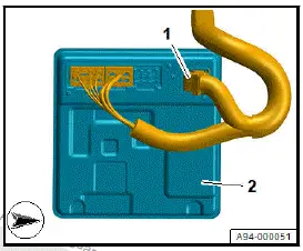 Volkswagen ID.4. Breath-alcohol-controlled immobiliser -notes on installation