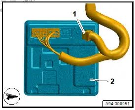 Volkswagen ID.4. Breath-alcohol-controlled immobiliser -notes on installation