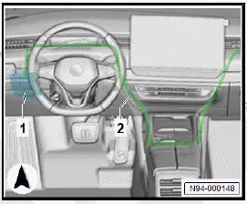 Volkswagen ID.4. Breath-alcohol-controlled immobiliser -notes on installation
