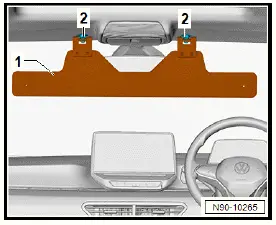 Volkswagen ID.4. Calibrating control unit for head-up display [J898] 