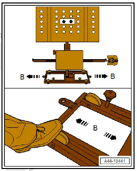 Volkswagen ID.4. Calibrating front camera for driver assist systems R242, static