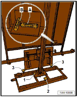 Volkswagen ID.4. Calibrating front camera for driver assist systems R242, static