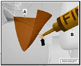 Volkswagen ID.4. Carrying out glass repair