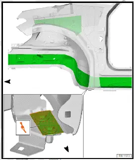 Volkswagen ID.4. Front wheel housing