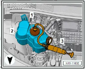 Volkswagen ID.4. Checking filling quality