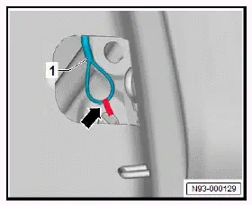 Volkswagen ID.4. Checking warning stickers 