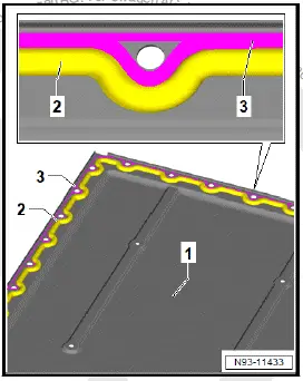 Volkswagen ID.4. Checking whether upper part of battery housing can be reused 