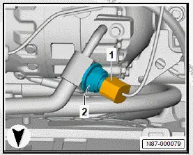 Volkswagen ID.4. Cleaning refrigerant circuit