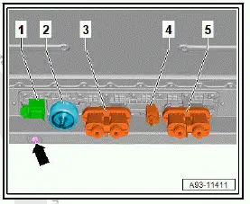 Volkswagen ID.4. Diagnosis of high-voltage battery 1 [AX2] 