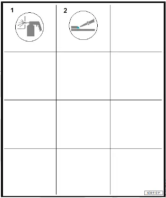 Volkswagen ID.4. Symbols for corrosion protection
