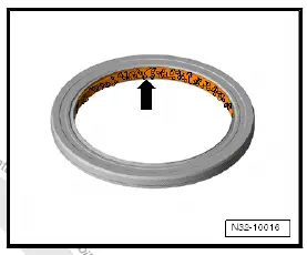 Volkswagen ID.4. Renewing left seal 