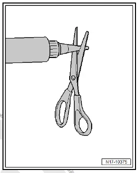 Volkswagen ID.4. Removing and installing power and control electronics for electric drive, front