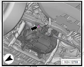 Volkswagen ID.4. Filling gear oil