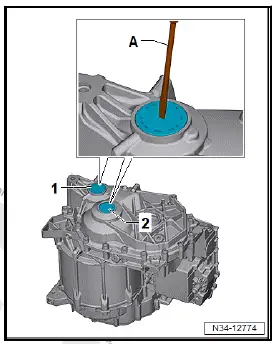 Volkswagen ID.4. Removing and installing cap