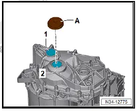 Volkswagen ID.4. Removing and installing cap