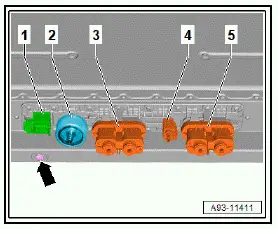 Volkswagen ID.4. Inspecting and classifying high-voltage battery 1 AX2