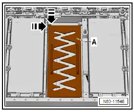 Volkswagen ID.4. Installing battery module