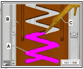 Volkswagen ID.4. Installing battery module