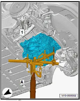 Volkswagen ID.4. Installing rear motor