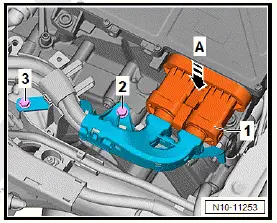 Volkswagen ID.4. Installing rear motor
