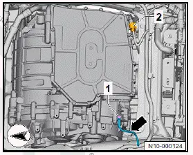 Volkswagen ID.4. Installing rear motor