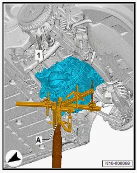 Volkswagen ID.4. Installing rear motor