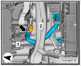 Volkswagen ID.4. Installing rear motor