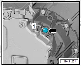 Volkswagen ID.4. Leakage test of electric drive motor, rear 