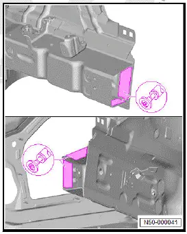 Volkswagen ID.4. Renewing front longitudinal member cross panel