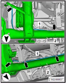 Volkswagen ID.4. Lowering rear axle 