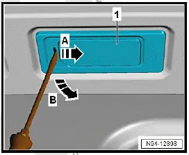 Volkswagen ID.4. Number plate light 