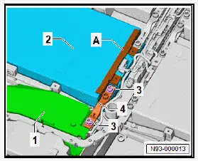 Volkswagen ID.4. Opening electrical circuit, 62 kWh