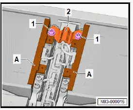 Volkswagen ID.4. Opening electrical circuit, 62 kWh