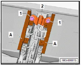 Volkswagen ID.4. Opening electrical circuit, 62 kWh