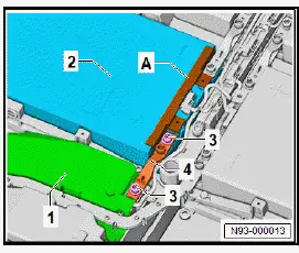 Volkswagen ID.4. Opening electrical circuit, 62 kWh