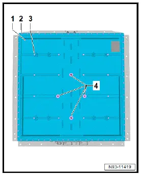 Volkswagen ID.4. Opening high-voltage battery 1 AX2 